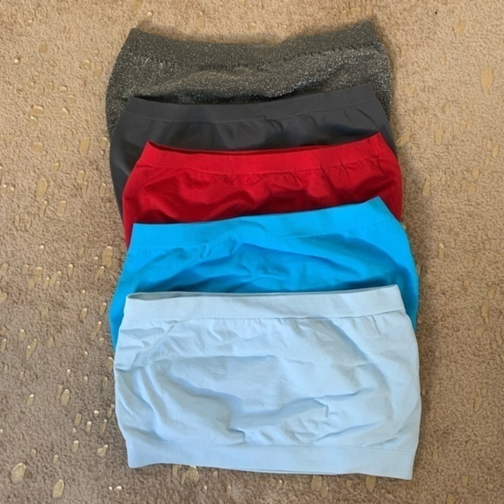 Set of 5 Bandeau Bras